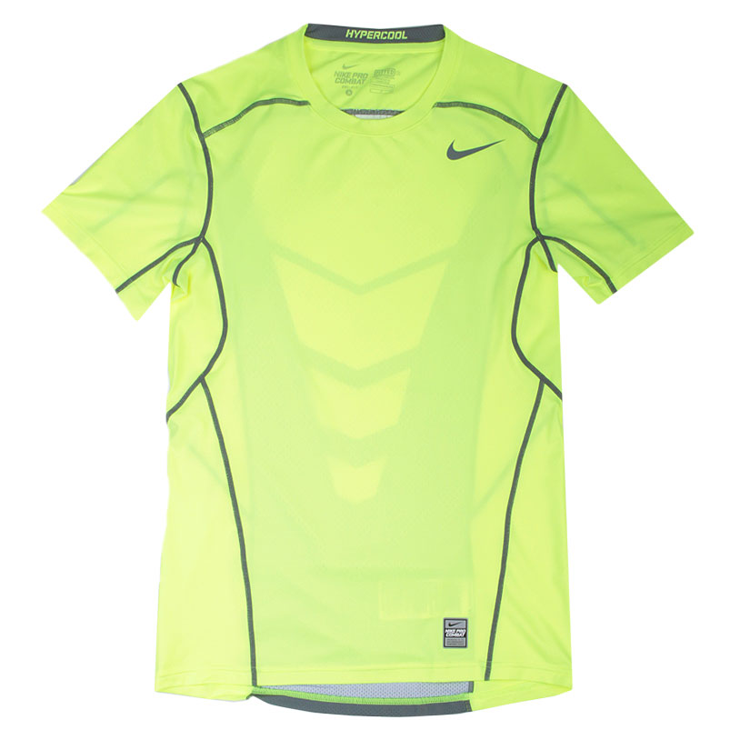 мужская желтая футболка Nike Hypercool FTTD 636155-702 - цена, описание, фото 1